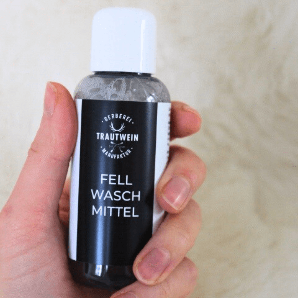 Fellwaschmittel - 100 ml - Gerberei TRAUTWEIN