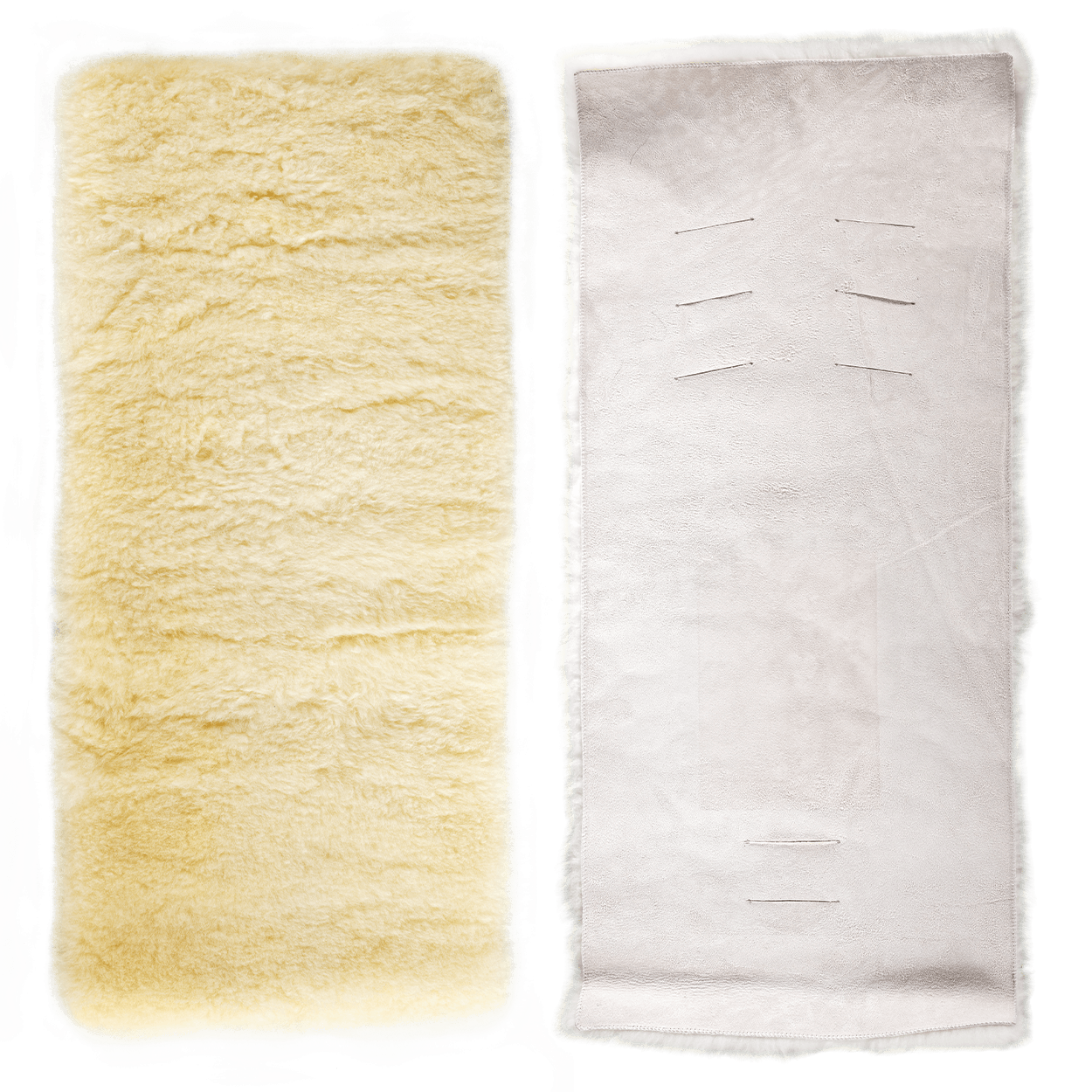 waschbares Schaffell für Babys - größengerecht für Buggy, Kinderwagen, Babysafe usw.