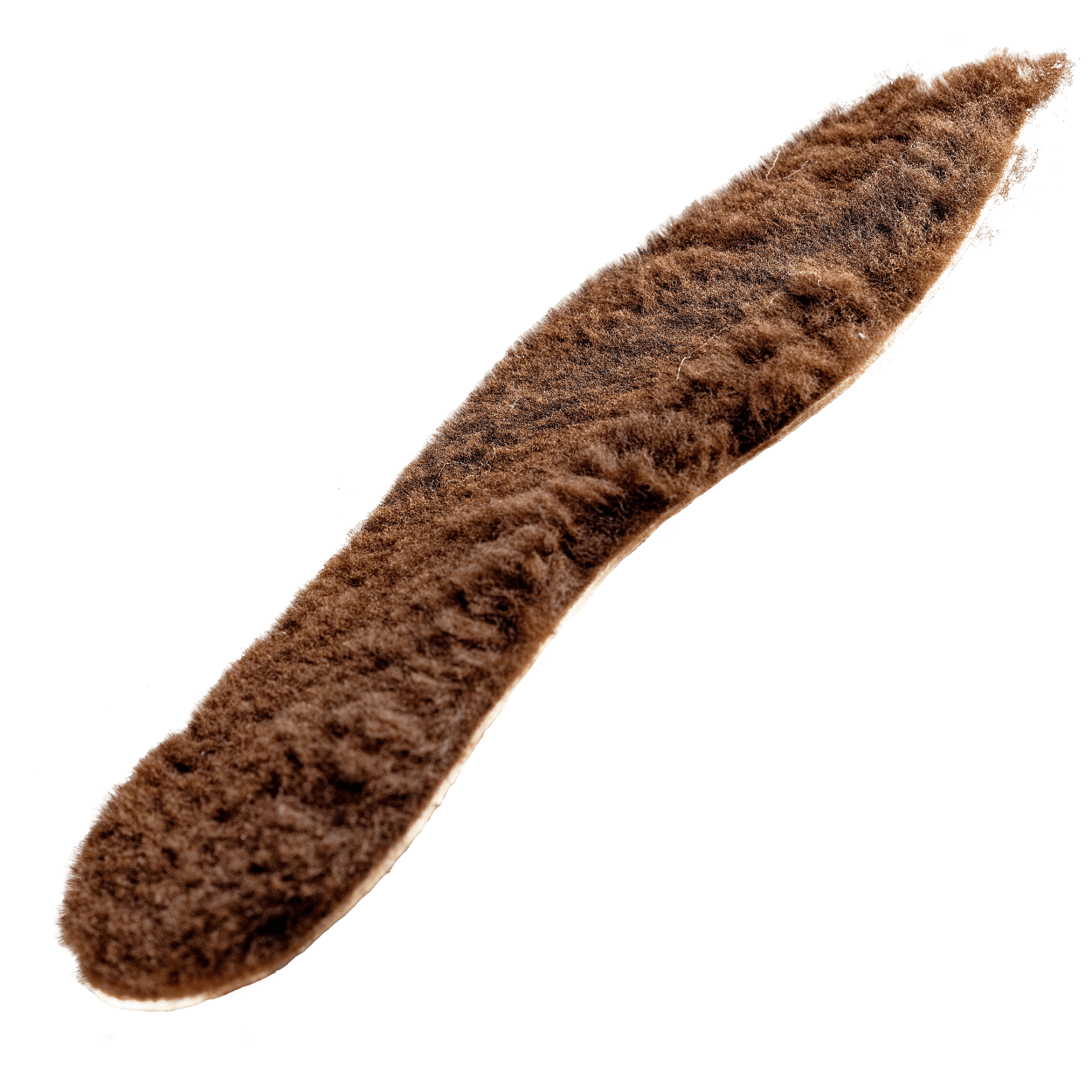 braune Schaffell Einlegesohlen für Schuhe
