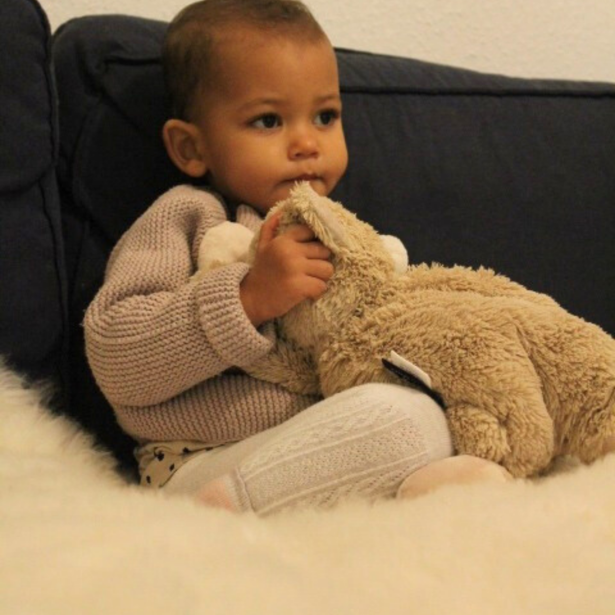 geschorene Schaffell Liegeunterlage, pflanzlich gegerbt